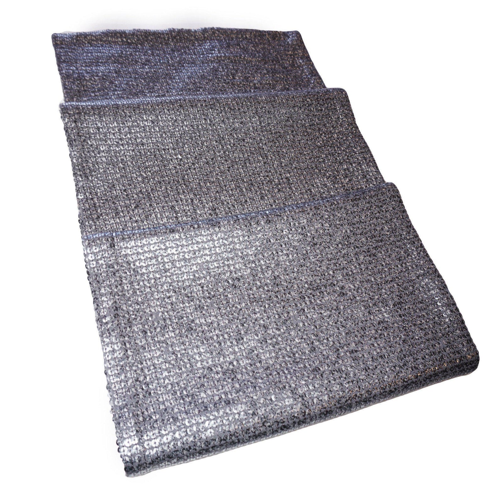 Dark Grey Metallic Bed Runner-ML Living-Temples and Markets