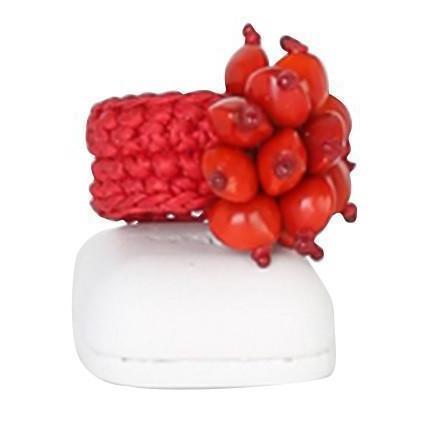 Stunner Statement Ring handcrafted from natural seeds-Graines de Cambodge-Temples and Markets