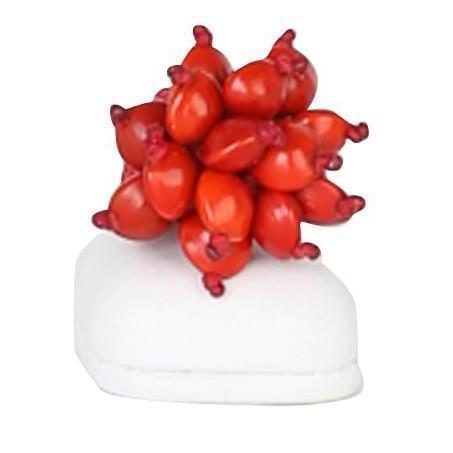 Stunner Statement Ring handcrafted from natural seeds-Graines de Cambodge-Temples and Markets