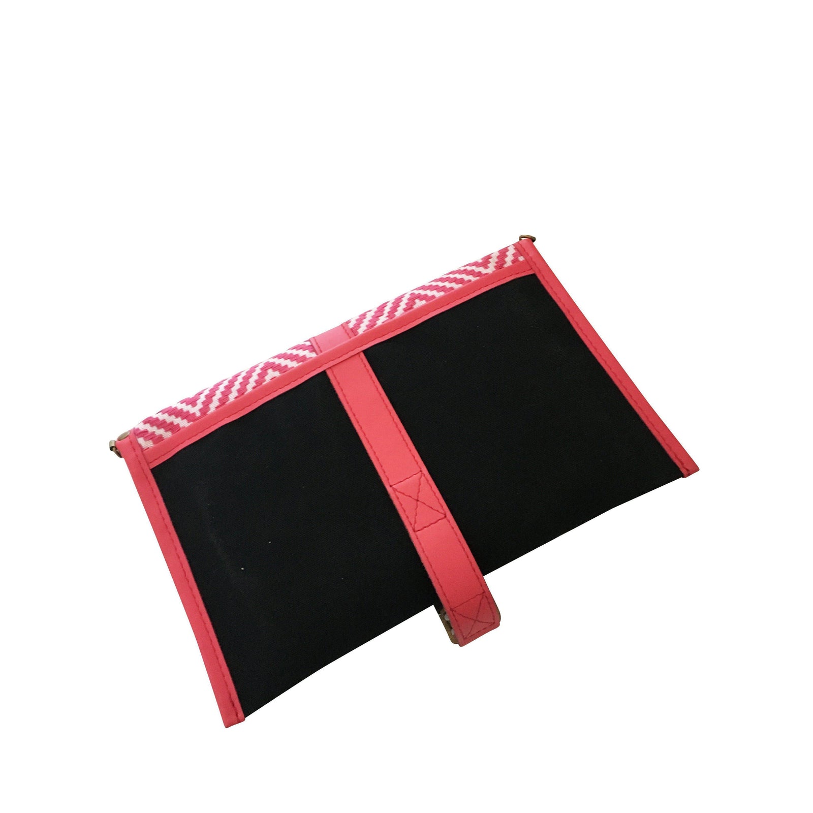 Valerie Cordier Donatello Fuchsia Pink Clutch Bag-Valerie Cordier-Temples and Markets