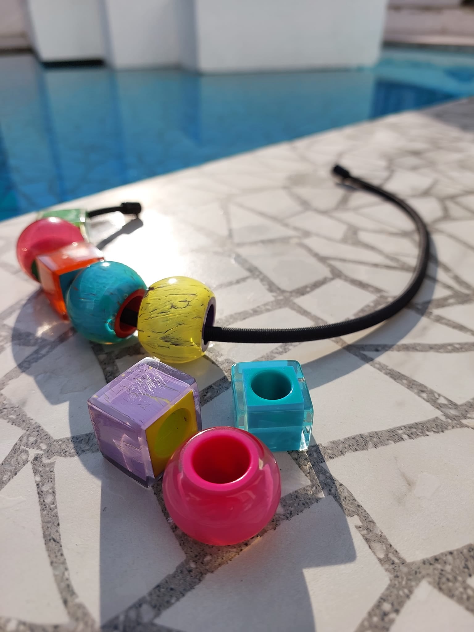 Zsiska Bliss Musee Summer Series. Make your own necklace. Various Colours