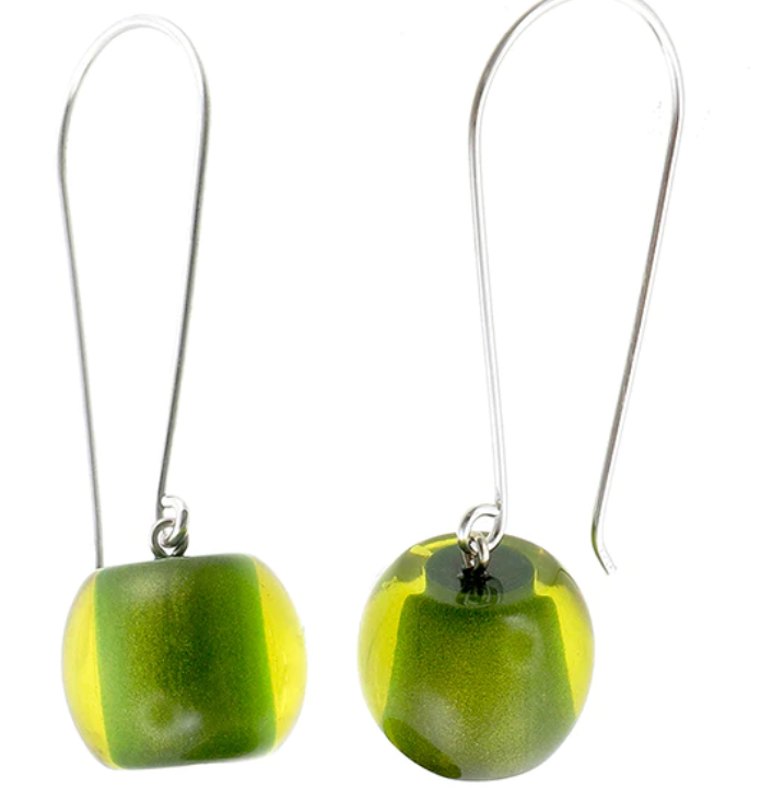 Zsiska Colourful Bead Drop Earrings