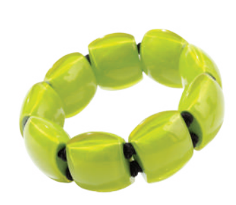 Zsiska Bellissima Lime Green Bracelet