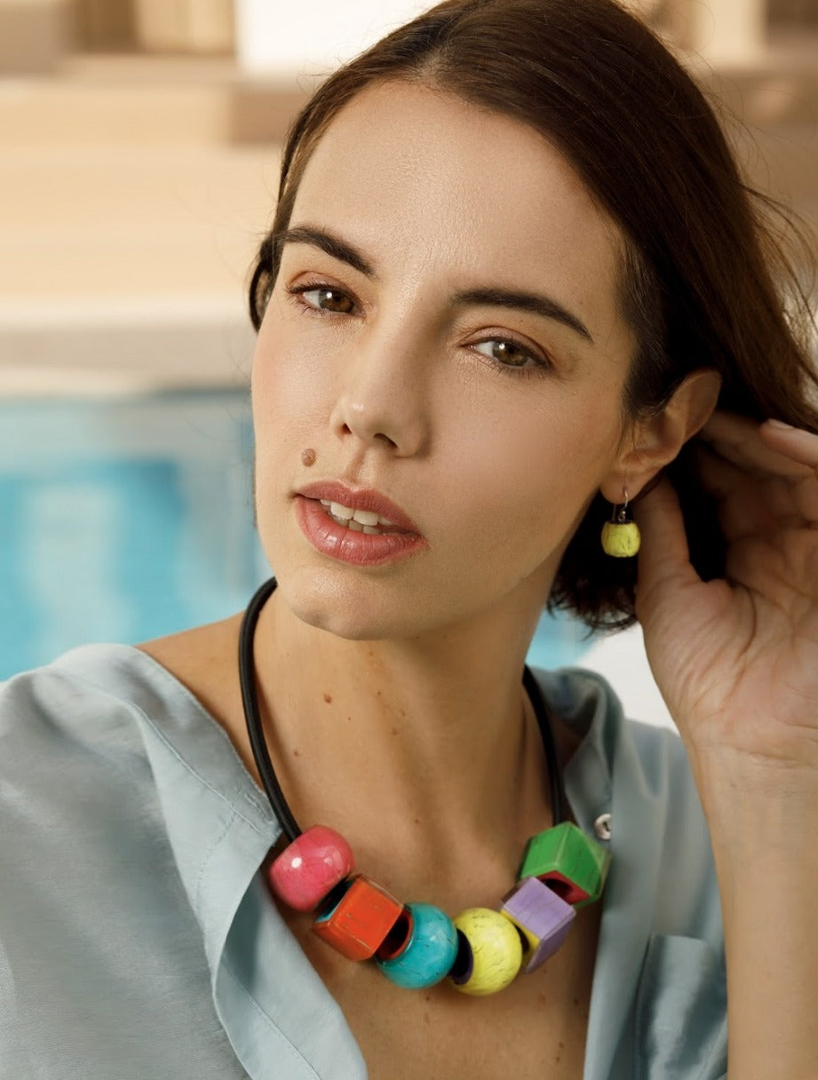 Zsiska Bliss Musee Crystal Drop Earrings - variety of colours