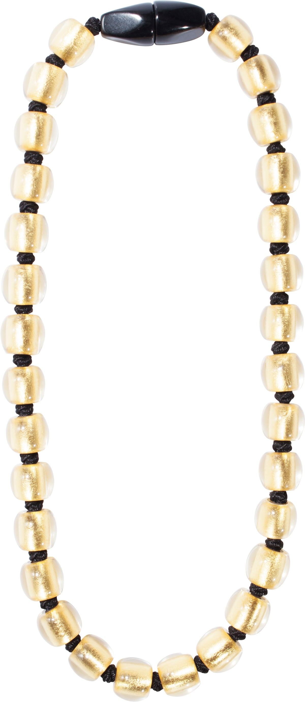 Zsiska Precious Gold Beaded Luxe Necklace