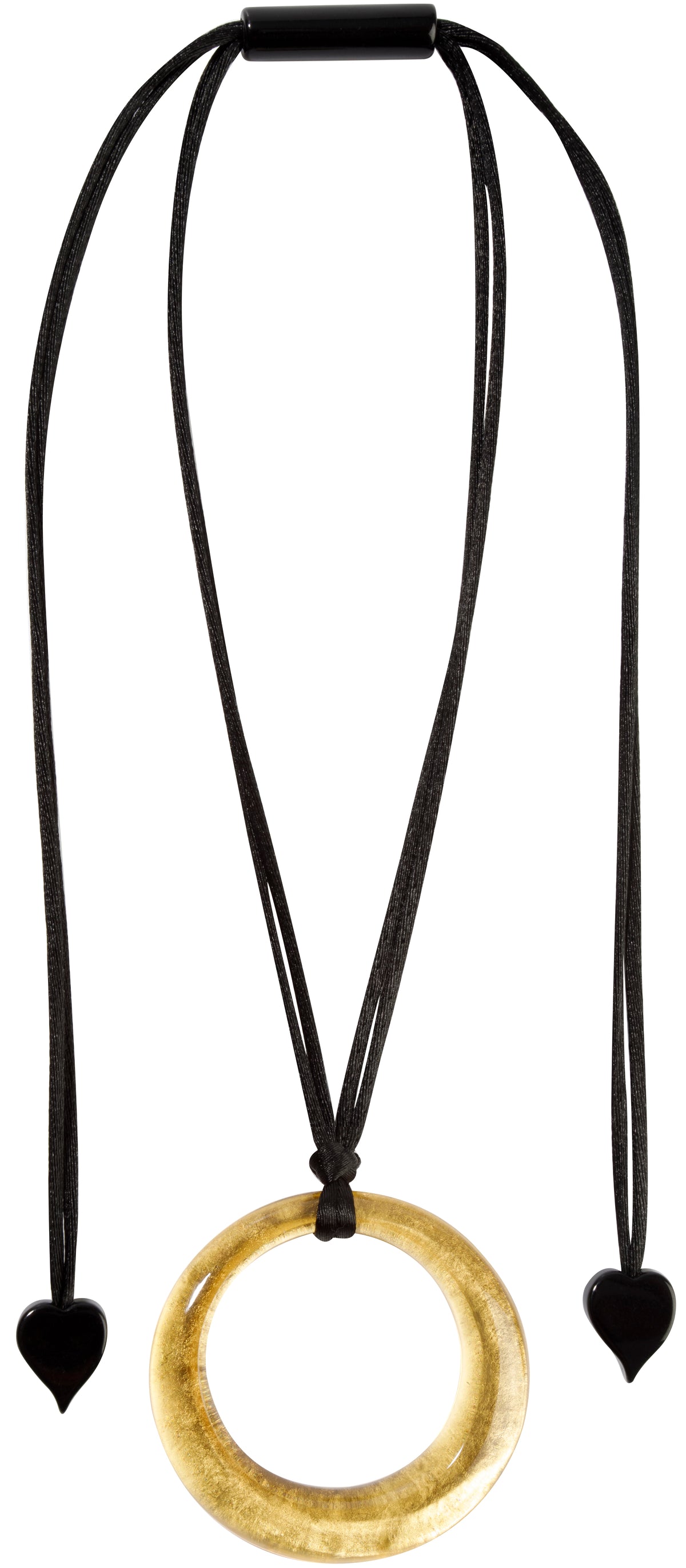 Zsiska Big Circle Precious Gold Pendant