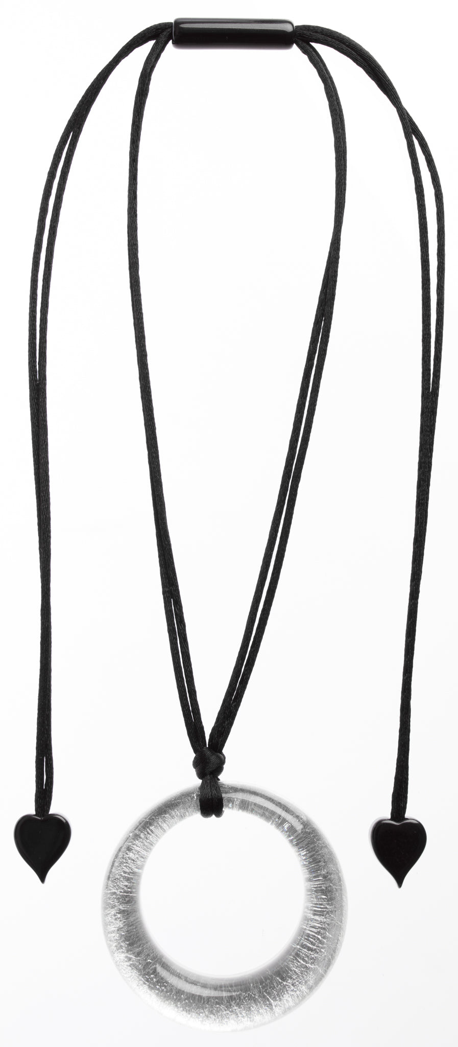 Zsiska Big Circle Precious Silver Pendant