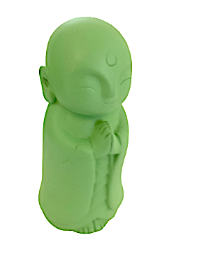 Light Green Small Standing Buddha Figurine