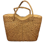 Structured Tote Basket Bag made from sustainable Water hyacinth