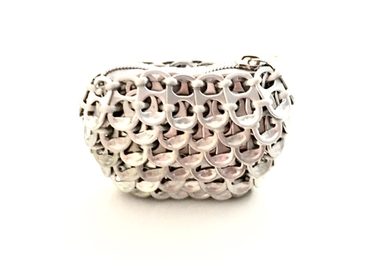 Solene M Coin Purse made from recycled Can Pull Tabs