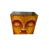 Golden Buddha Head Square Lacquerware Jewellery Box
