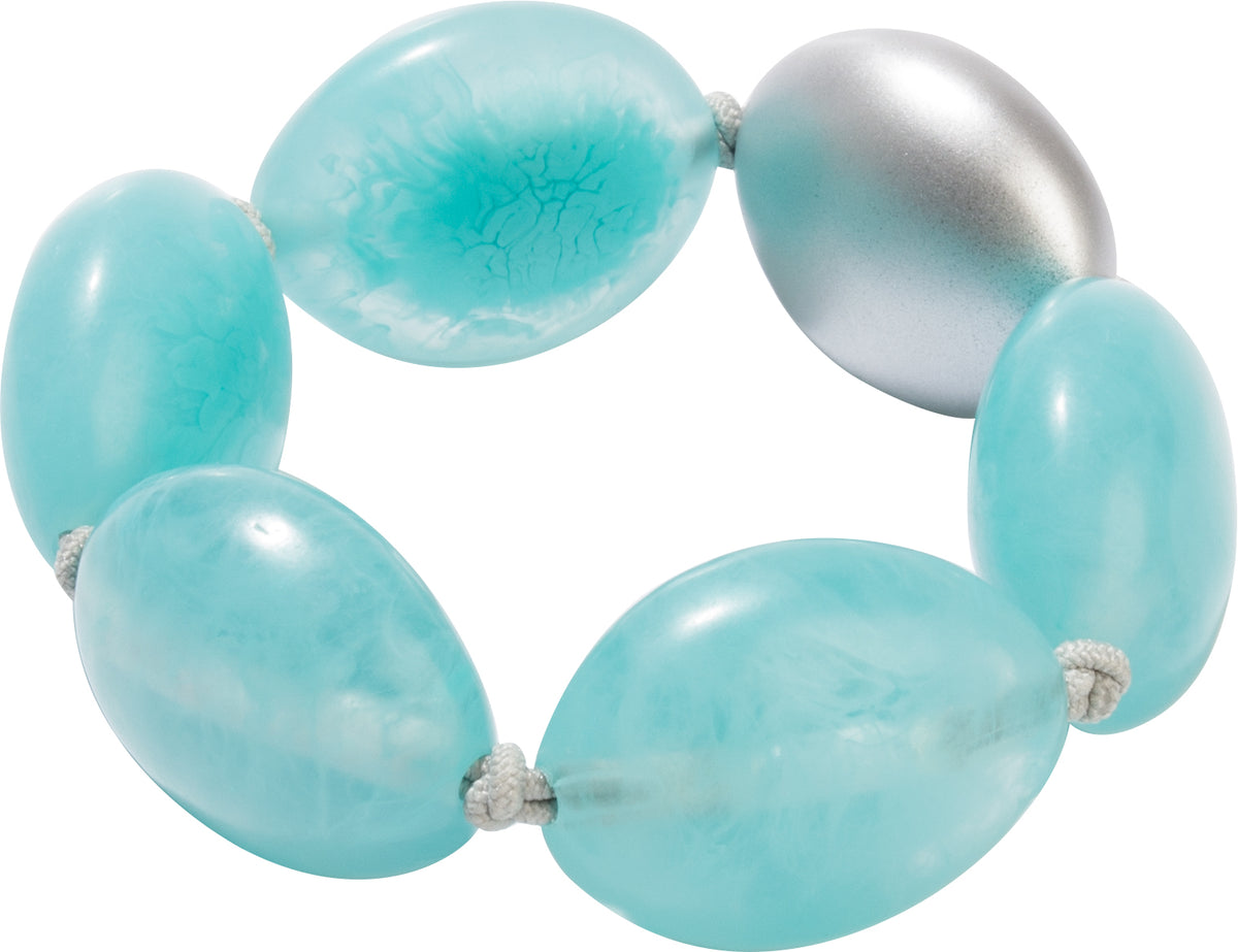 Zsiska Isla Aqua Beaded Bracelet