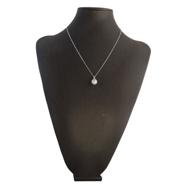 LOVEbomb Ball Shape Pendant on Sterling Silver Chain