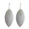 LOVebomb Leaf Shape Sterling Silver Hook Earrings