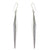 LOVEbomb Long Point Sterling Silver Hook Earrings