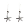 LOVEbomb Starfish Shaped Sterling Silver Hook Earrings