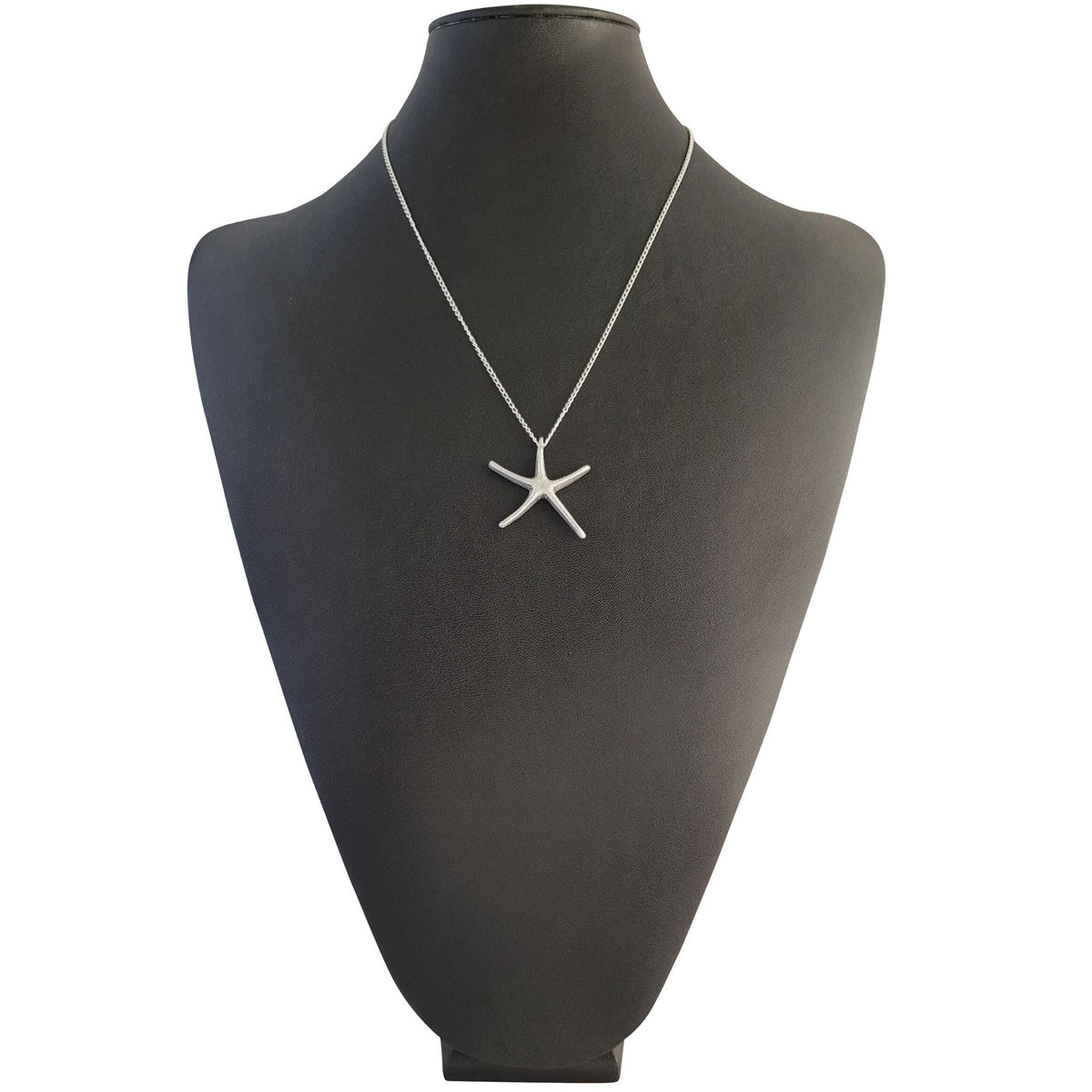 LOVEbomb Starfish Shape Pendant on Sterling Silver Chain