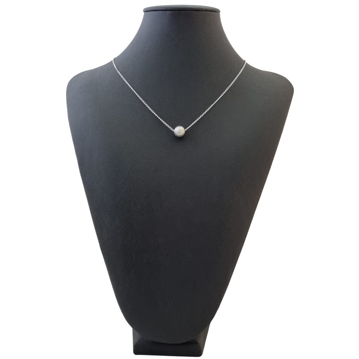 LOVEbomb Classic Bead Pendant on Sterling Silver Chain