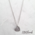 LOVEbomb Heart Charm Pendant on Sterling Silver Chain