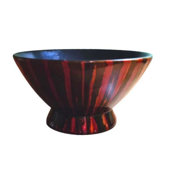 Handpainted Lacquerware Conical Bowl in various designs