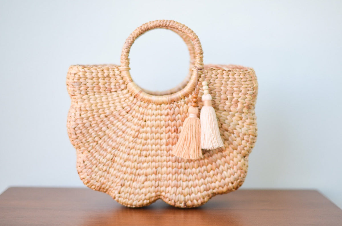 Ethical Sustainable Designer Straw Bags Temples and Markets