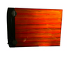 Luxe Gift - Hand-painted Lacquerware Photo Album - Orange Stripe Pattern