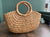 Mini Basket Tote Bag made from sustainable Water hyacinth