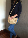 Cross Body or Shoulder Bag made from sustainable Water hyacinth