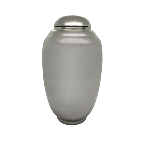 Silver Lacquerware Ginger Jar