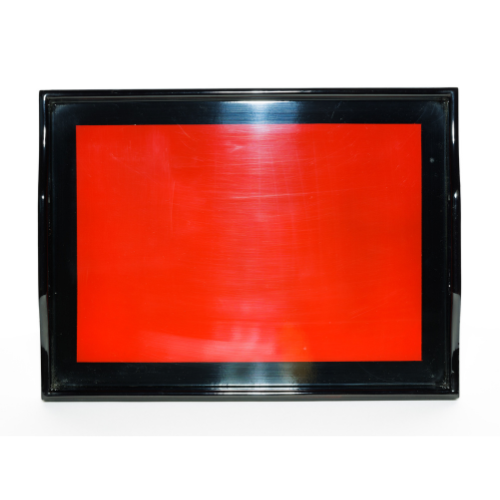 Lacquerware Rectangle Tray with Handles - choose your colour