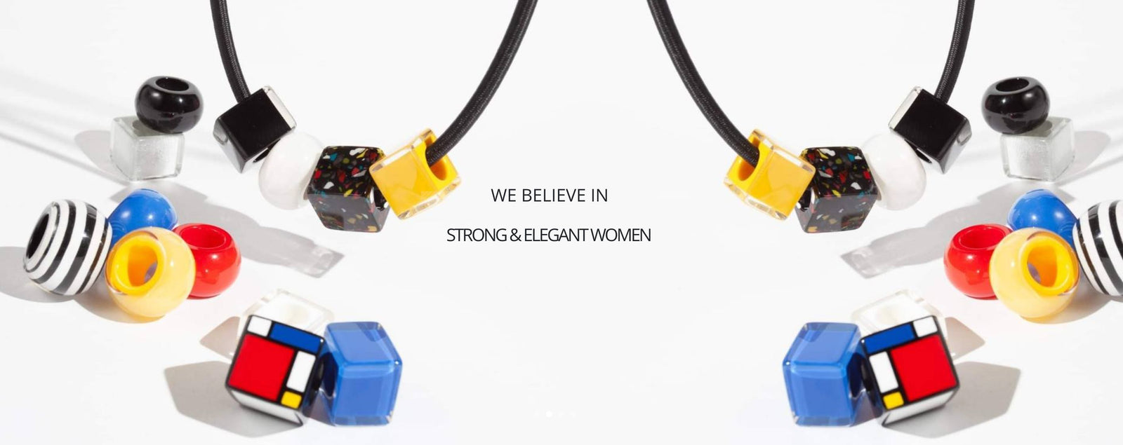 Zsiska Bliss Vive Series Cubes. Make your own necklace. Various Colours