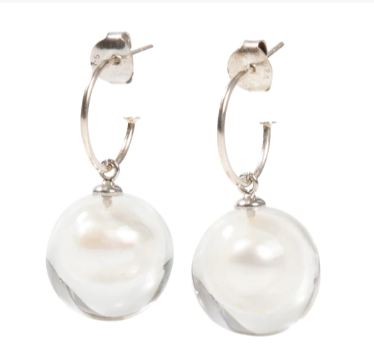 Zsiska Bubbling Pearls Short Drop Earrings