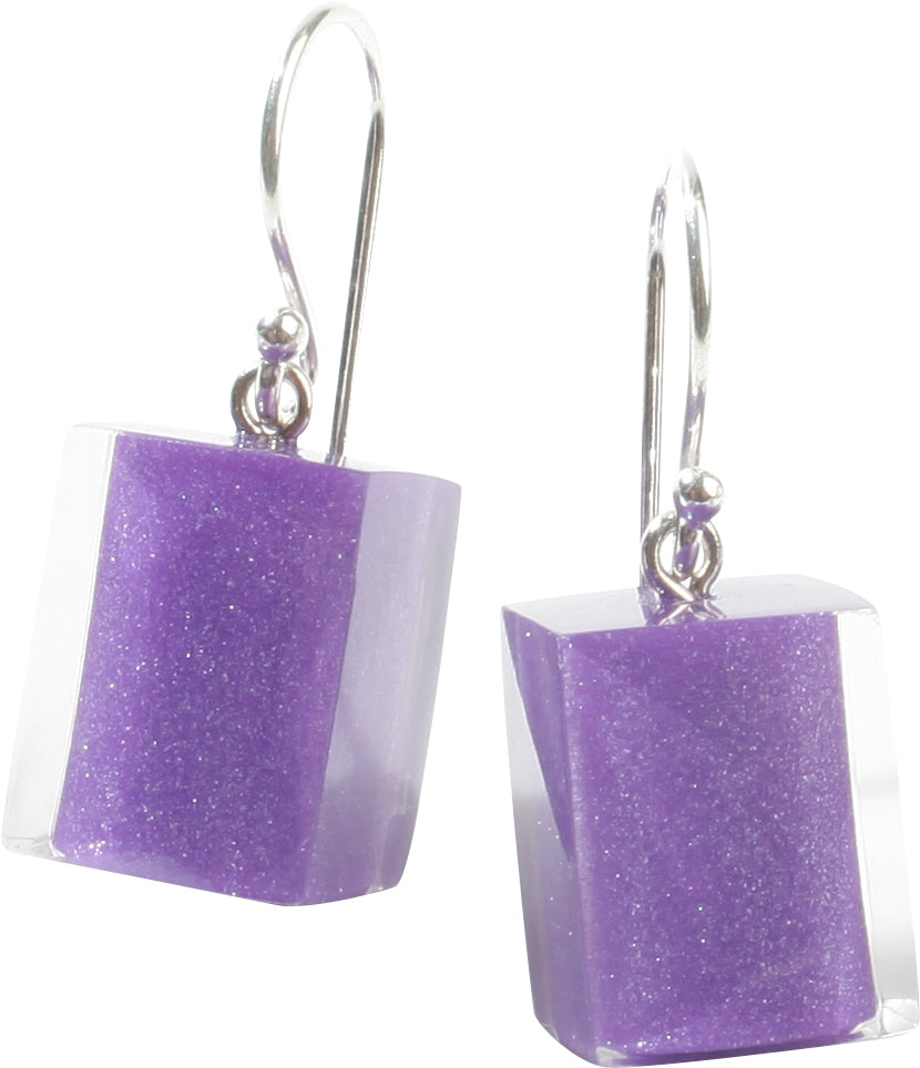 Zsiska Colourful Cube Earrings