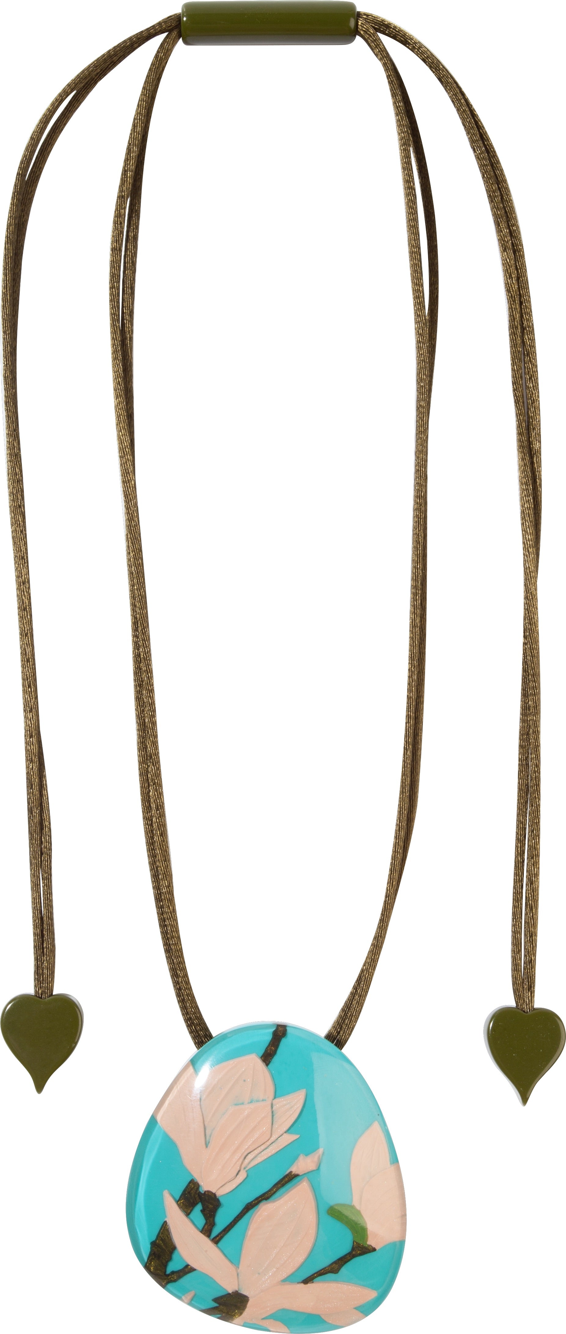 Zsiska Magnolia Adjustable Pendant Necklace