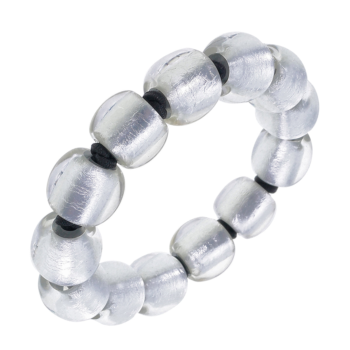 Zsiska Precious Silver Beaded Bracelet