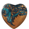 Zsiska Treasure Adjustable Heart Necklace