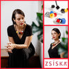 Zsiska Bliss Vive Series Beads. Make your own necklace. Various Colours