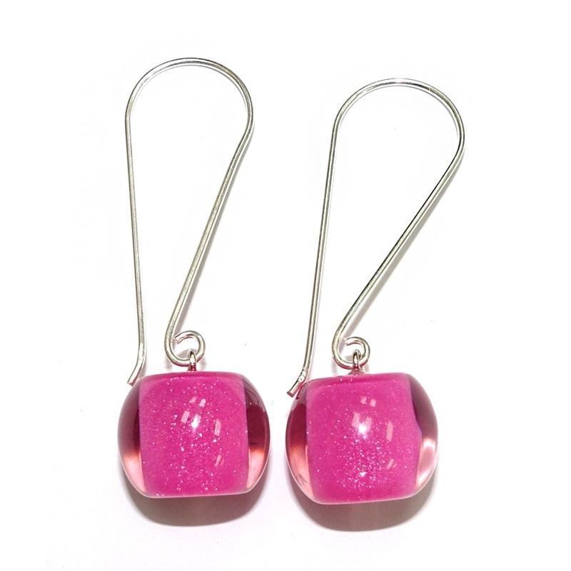 Zsiska Colourful Bead Drop Earrings