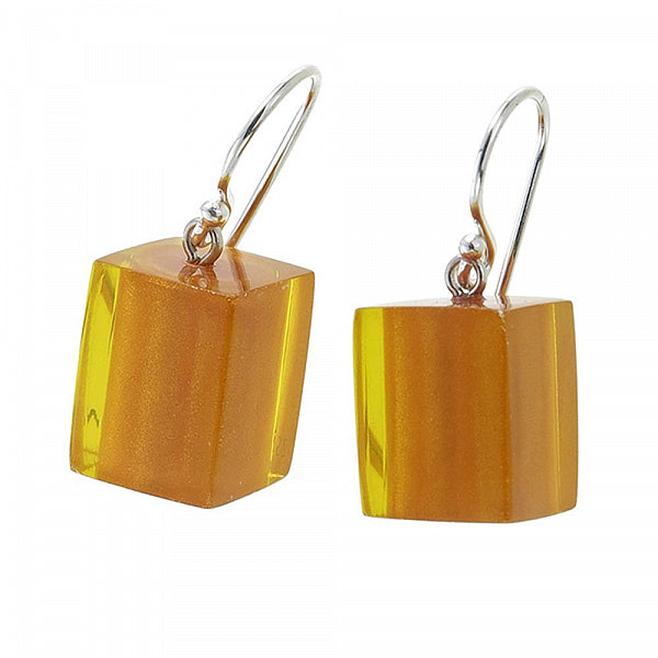 Zsiska Colourful Cube Earrings
