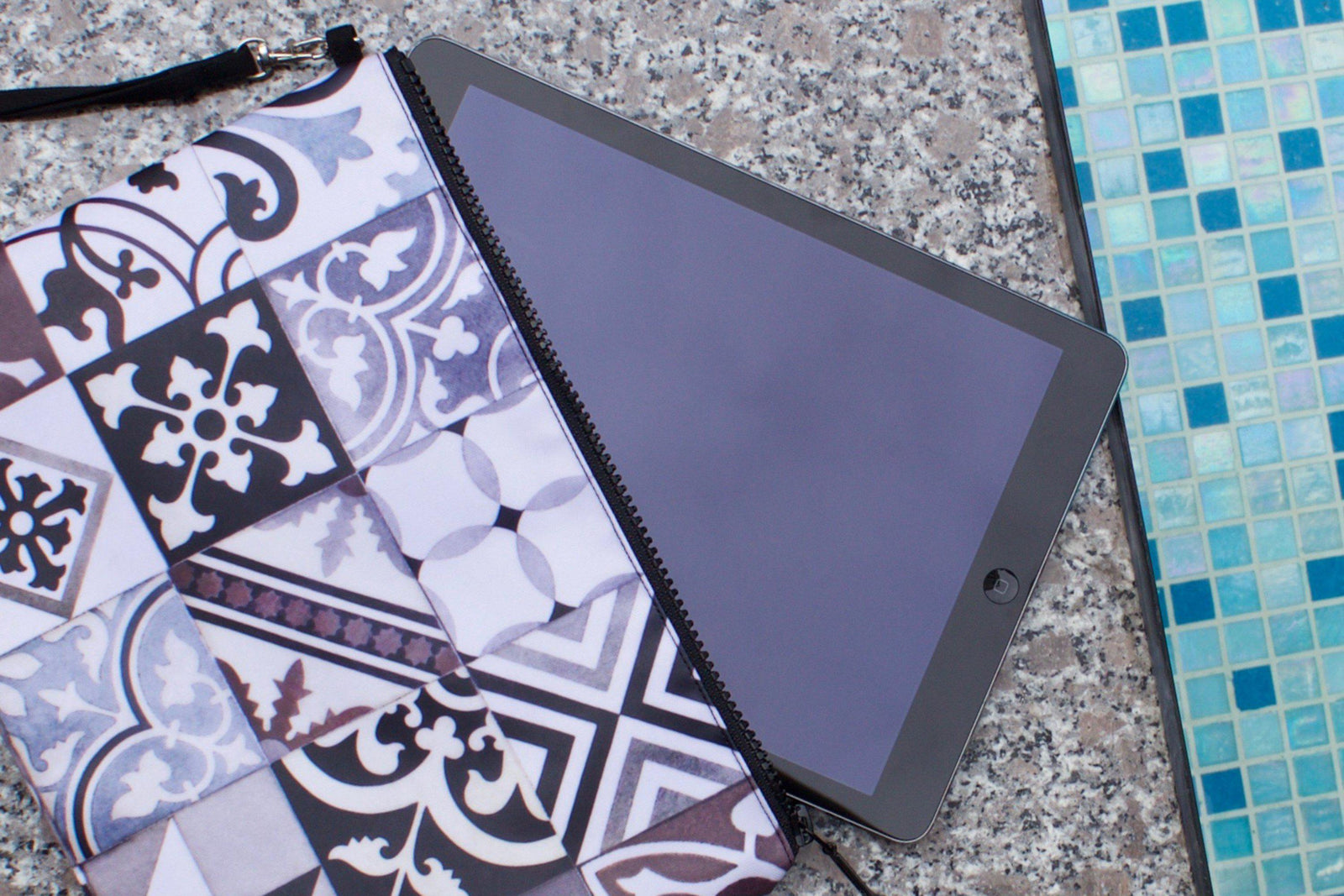 Art Deco Black Clutch-CUSHnART-Temples and Markets