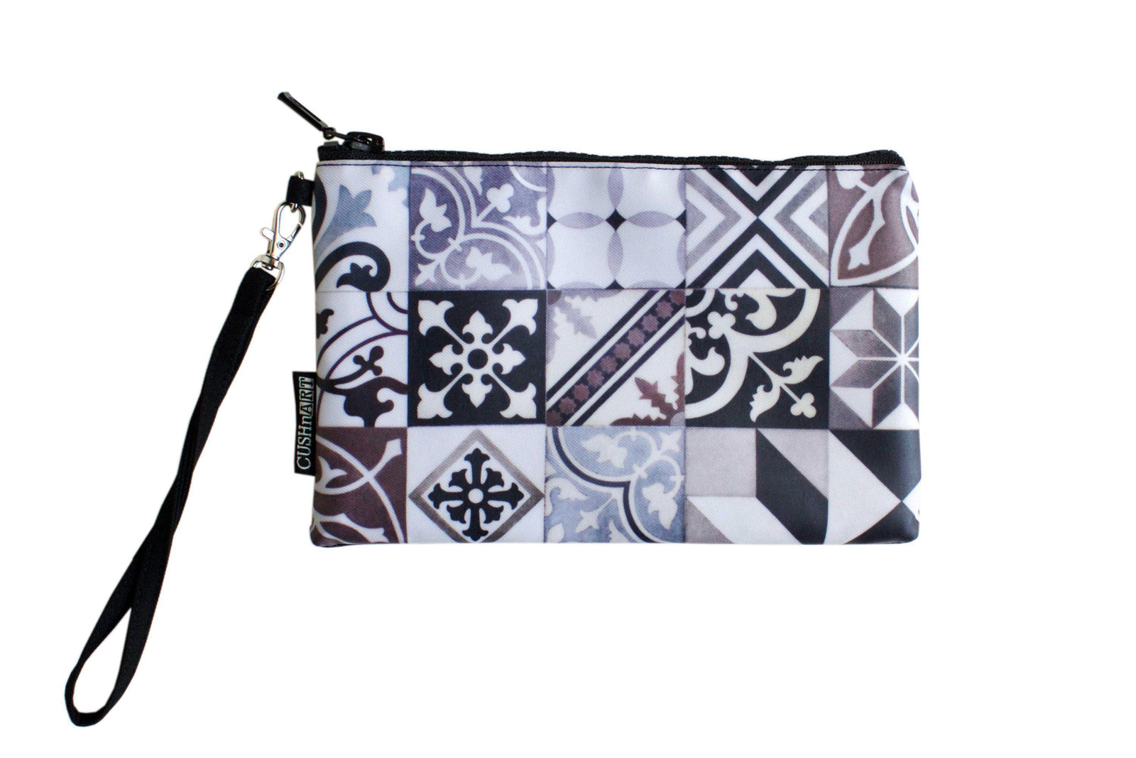 Art Deco Black Clutch-CUSHnART-Temples and Markets