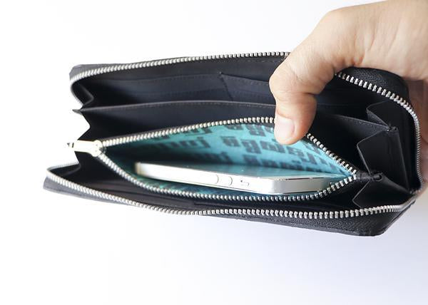 Black Tyre Zip Up Purse / Wallet-Accessories-Friends "N" Stuff-Temples and Markets