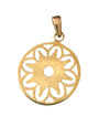 Brass Flower of Angkor Pendant-Angkor Bullet Jewellery Cambodia-Temples and Markets