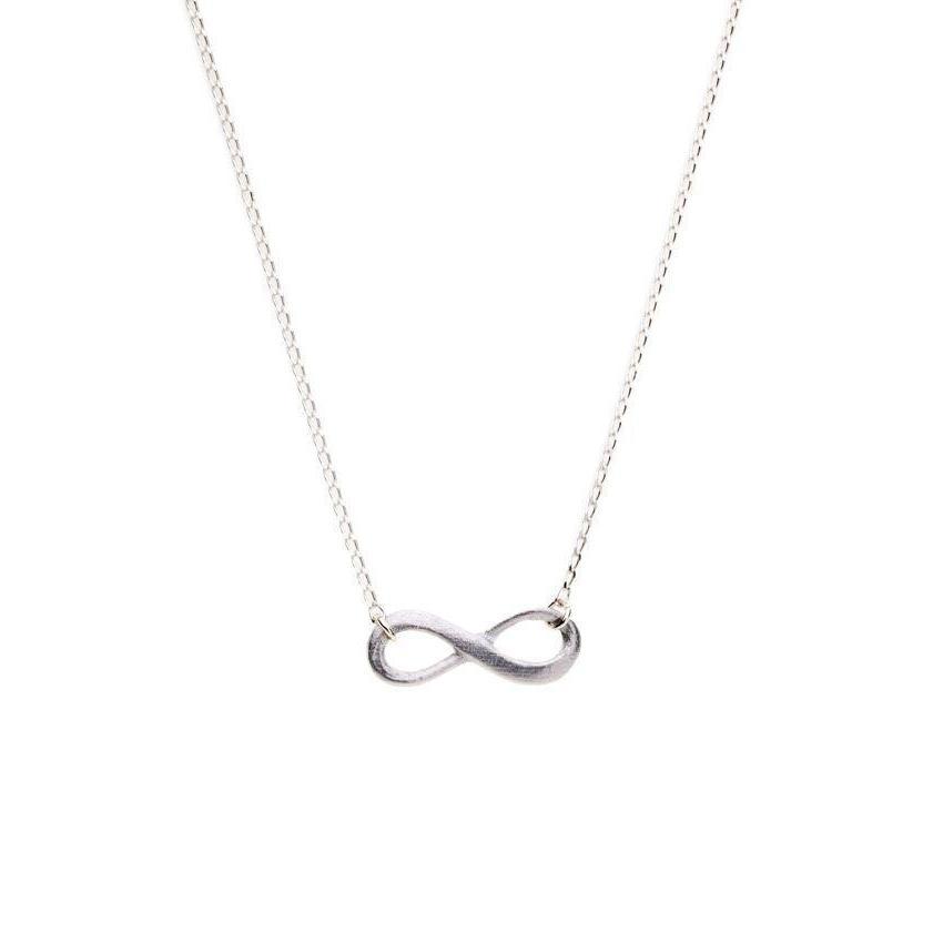 Infinity Symbol Pendant on a Sterling Silver Chain-LOVEbomb-Temples and Markets