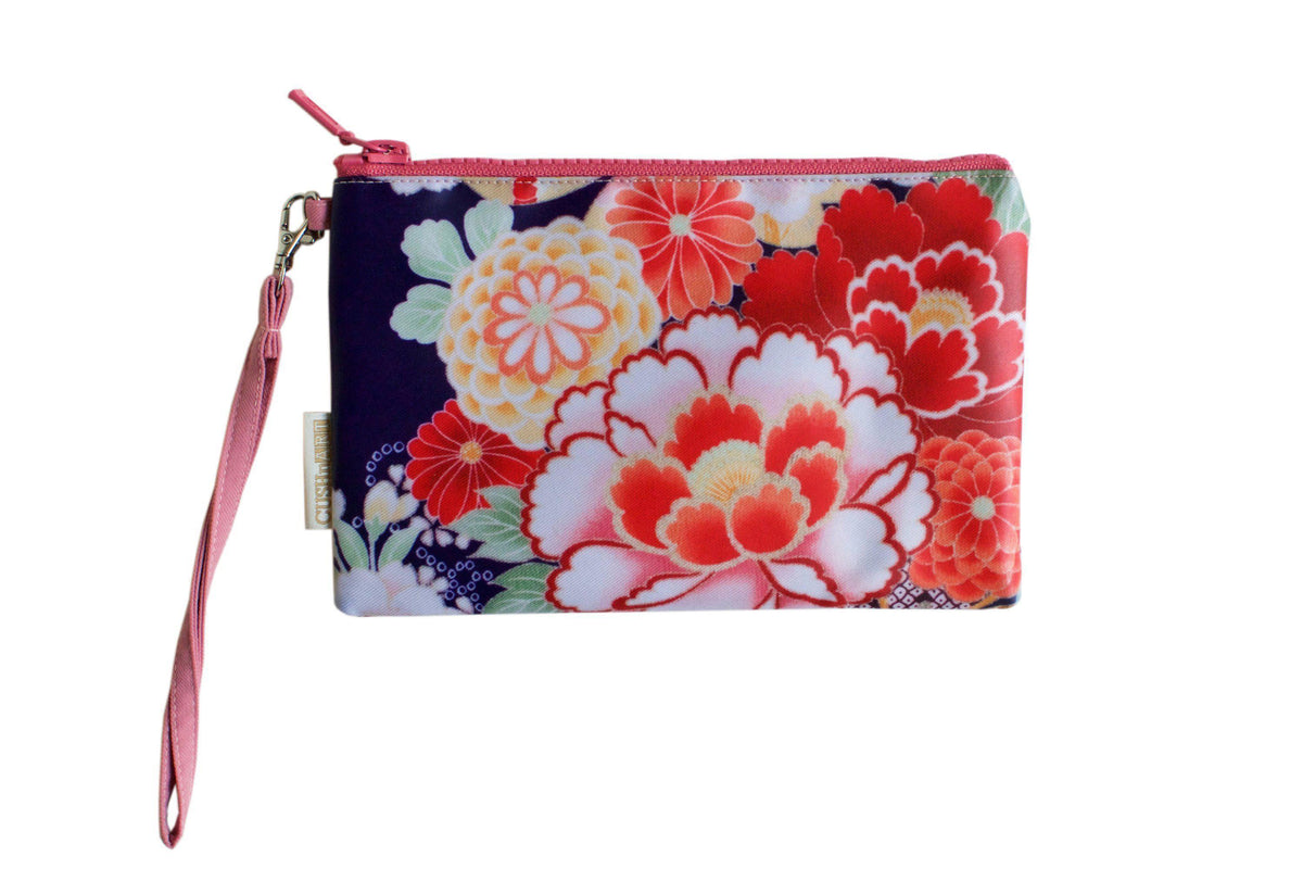 Kimono Water Resistant Clutch-CUSHnART-Temples and Markets