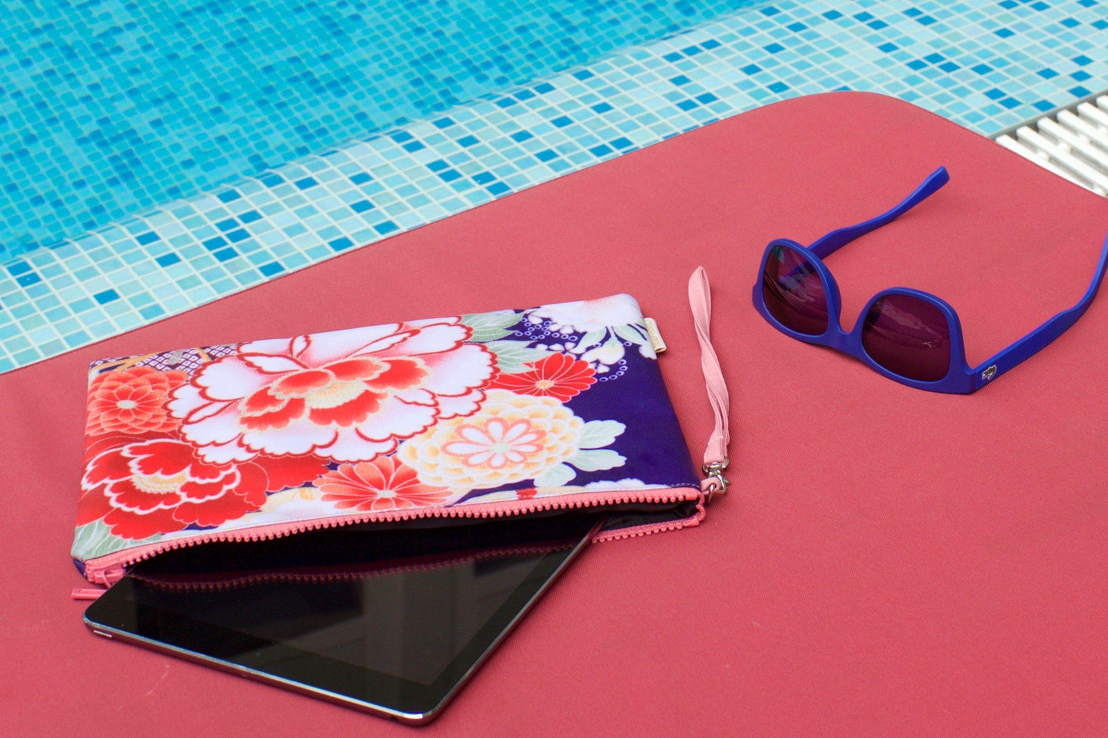 Kimono Water Resistant Clutch-CUSHnART-Temples and Markets