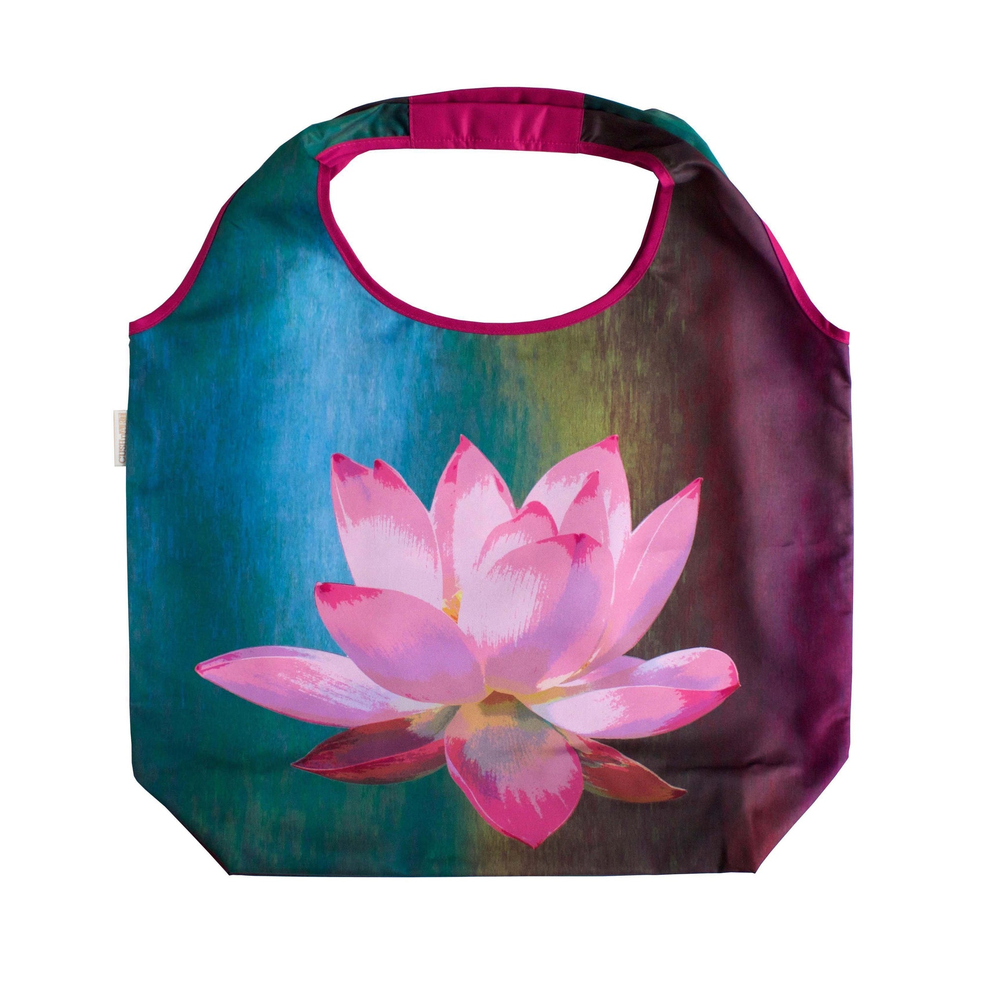 Lotus de Luxe Foldable Tote Bag