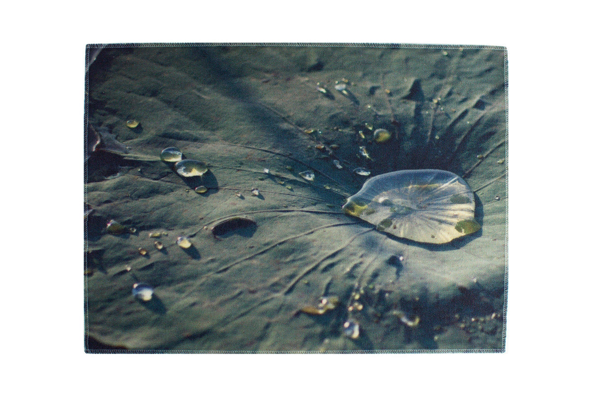 Lotus Leaf Water Resistant Placemats - Set of 4-CUSHnART-Temples and Markets