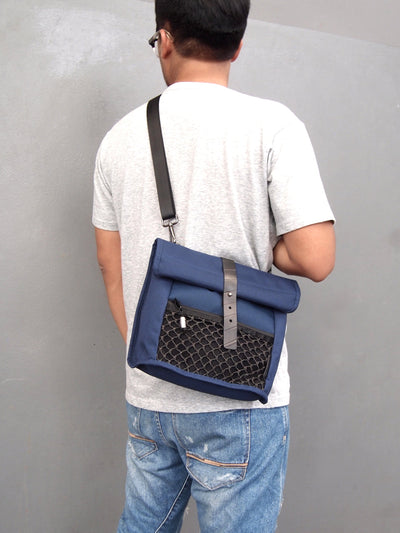 Mat Archer Retrieve Belt Bag or Cross Body Bag featuring recycled fishing net-Mat Archer-Temples and Markets