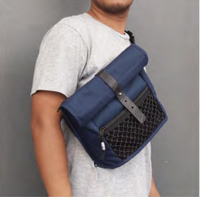 Mat Archer Retrieve Belt Bag or Cross Body Bag featuring recycled fishing net-Mat Archer-Temples and Markets